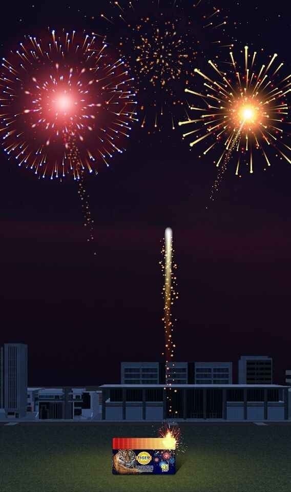 烟花表演3d