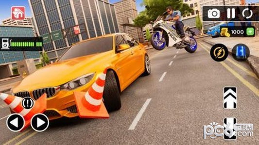 警察摩托车竞赛模拟器3D