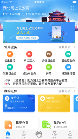 湖北公安政务服务网