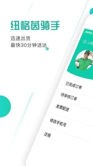 纽格茵骑手app