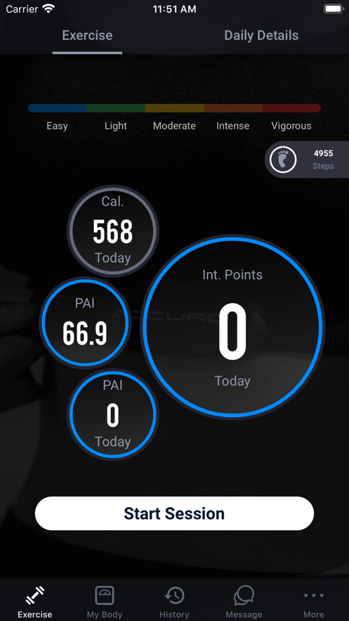 AccuroFit app AccuroFit app