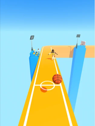 空气球3D篮球赛跑者iOS