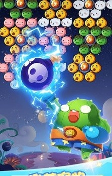 小虎爱吃鸡泡泡大作战