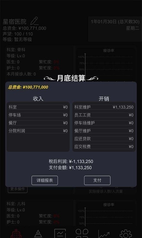 模拟医院经营