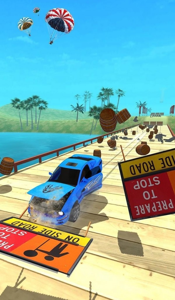 坡道斜坡跳车 坡道斜坡跳车