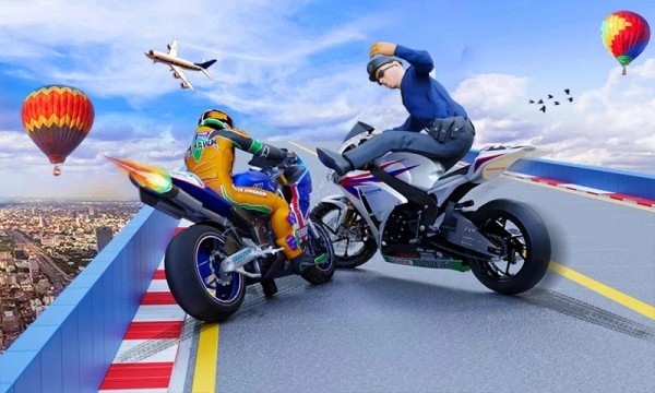 警察摩托斜坡竞速 警察摩托斜坡竞速