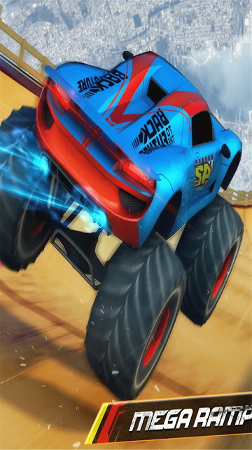 斜坡特技卡车 斜坡特技卡车