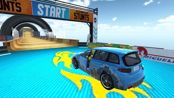 蜘蛛侠斜坡赛车 蜘蛛侠斜坡赛车