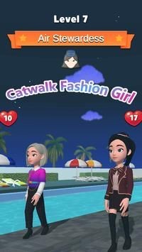 时装秀女孩