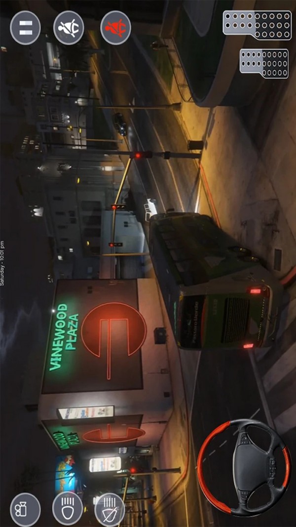 模拟大巴停车 模拟大巴停车