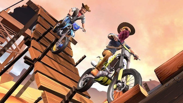 山地车特技驾驶 山地车特技驾驶