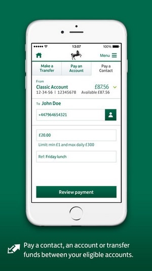 Lloyds Bank app