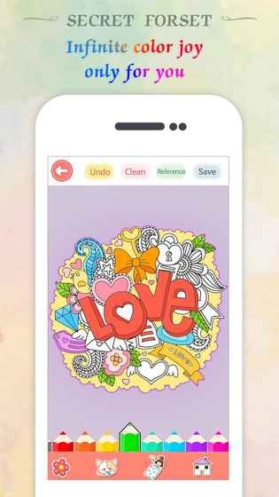 少女涂色之秘密森林