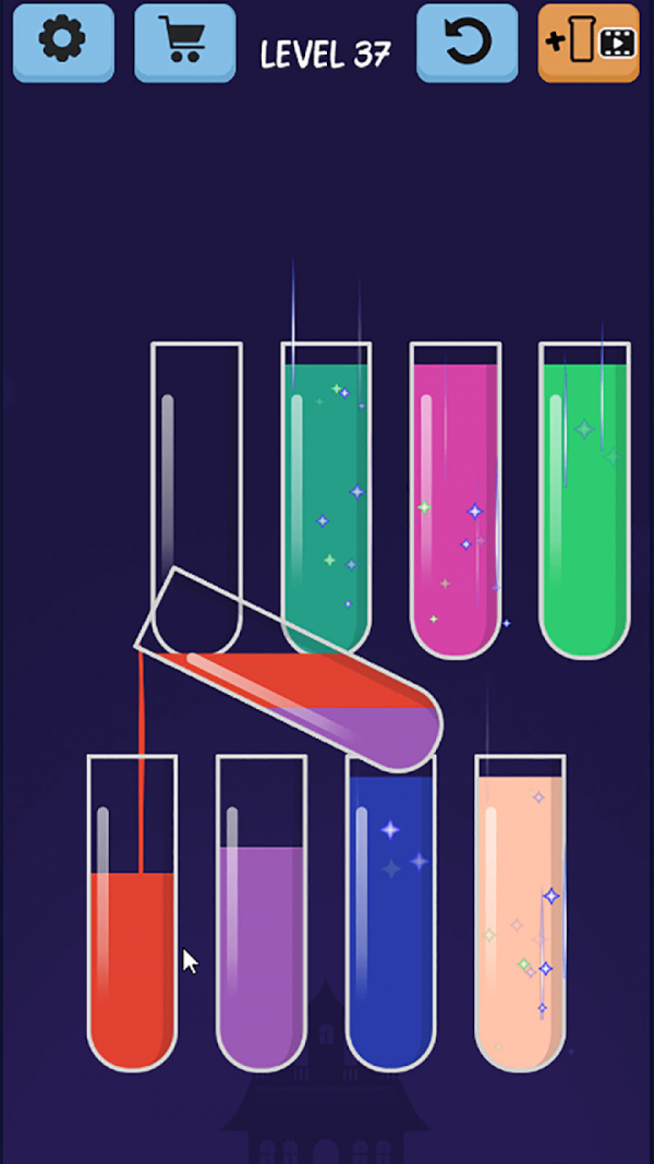 彩色液体排序 彩色液体排序