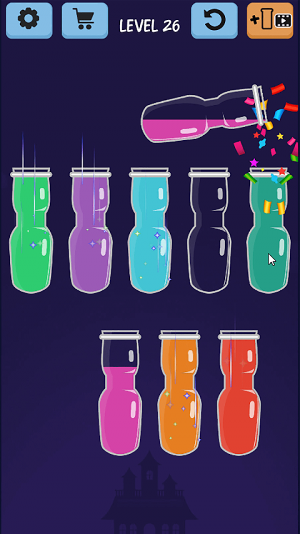 彩色液体排序 彩色液体排序