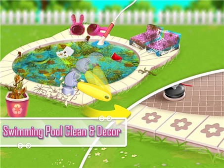 家居清洁设计小女孩 家居清洁设计小女孩