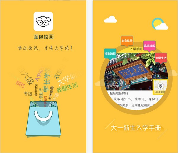 面包校园app