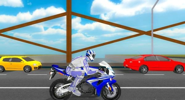 VR公路摩托车竞速