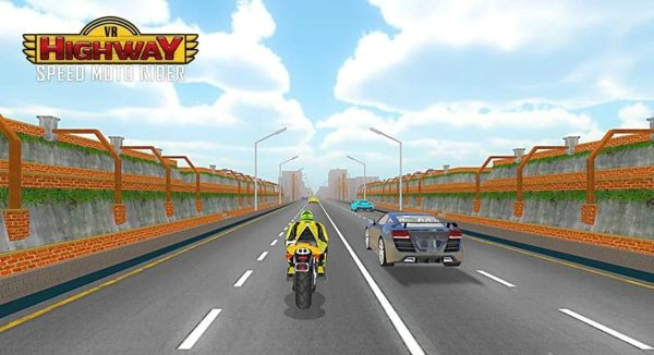 VR公路摩托车竞速