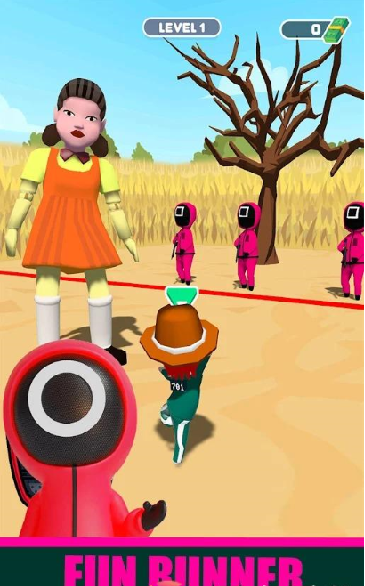 鱿鱼游戏赛跑者