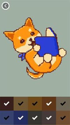 像素猫涂色 像素猫涂色