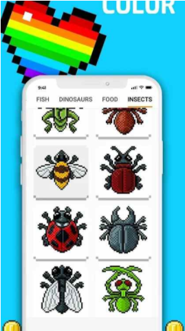 成年人玩的按数字填色 成年人玩的按数字填色