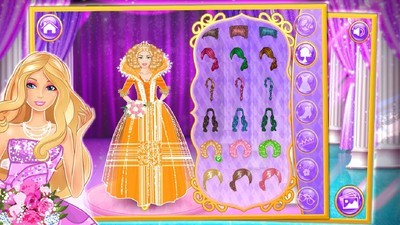 芭比新娘换装派对