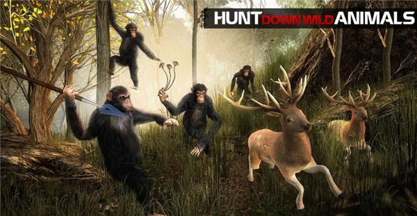 猿的生活丛林生存