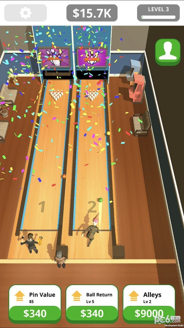 闲置点击保龄球