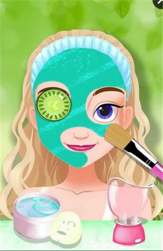 冰雕公主的美容化妆SPA