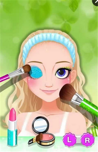 冰雕公主的美容化妆SPA