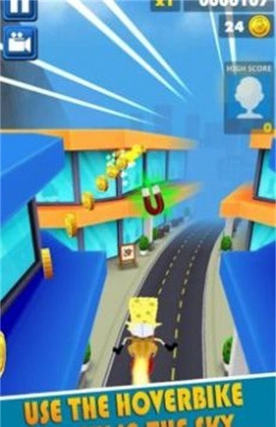 海绵宝宝地铁跑酷