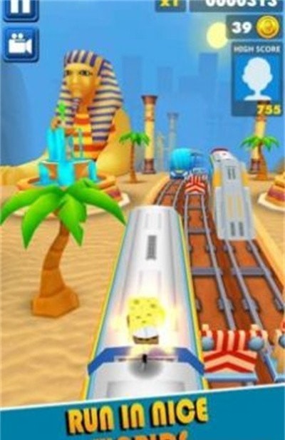 海绵宝宝地铁跑酷