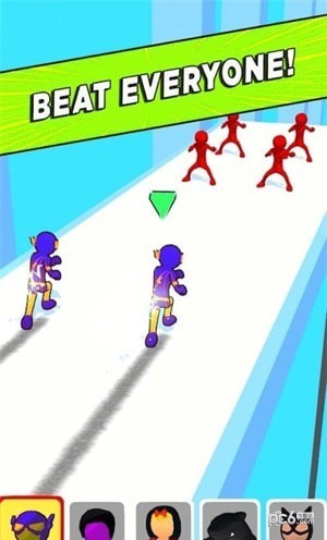 超级英雄奔跑地铁奔跑者