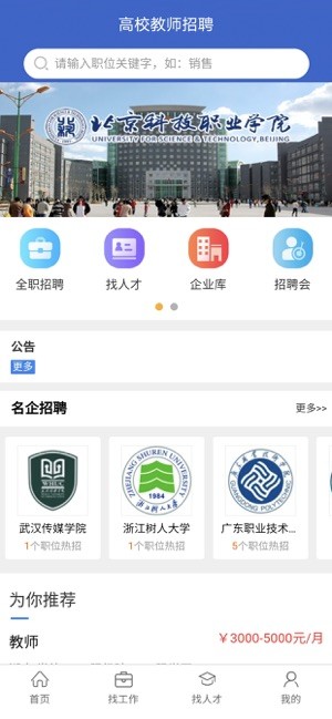 高校教师招聘