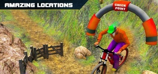 小轮车男孩自行车特技骑手