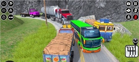 真正的印度卡车货运