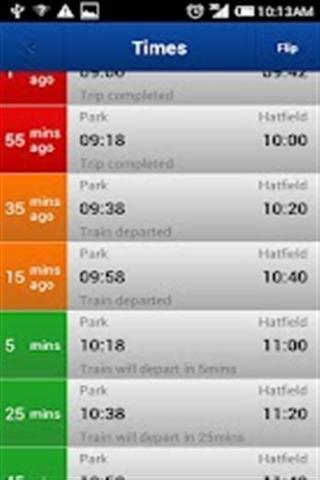 火车时刻表查询