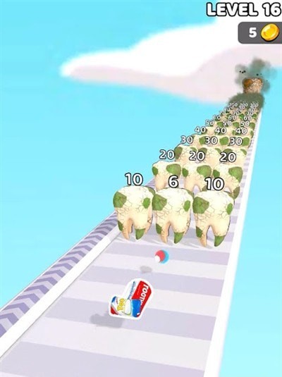 牙膏冲刺跑