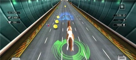 无尽公路动物赛跑