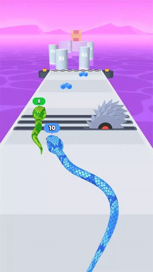 七彩蛇3D竞速