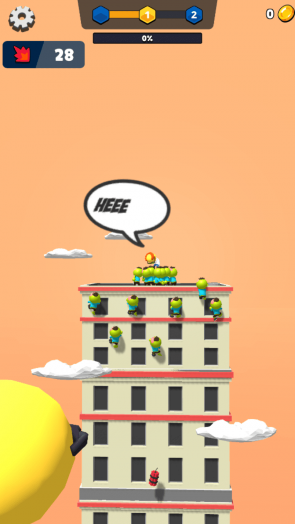 楼顶保卫战 楼顶保卫战