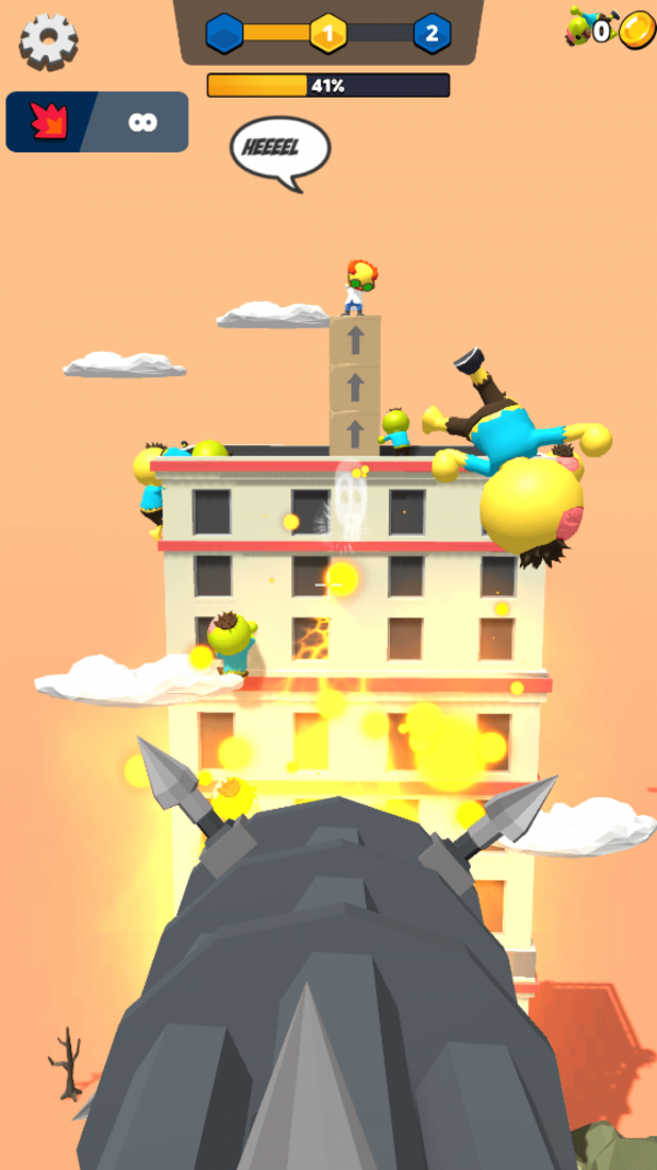 楼顶保卫战 楼顶保卫战