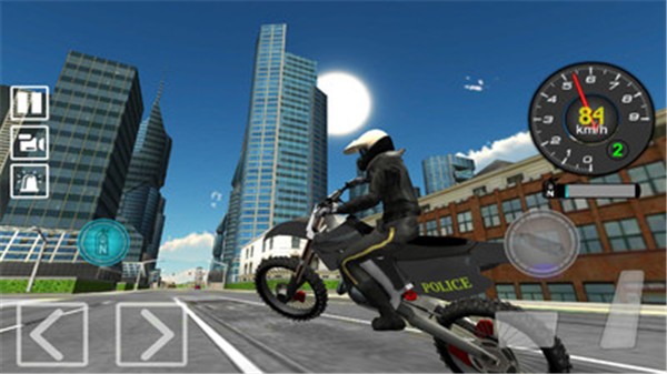 警察摩托车驾驶2020