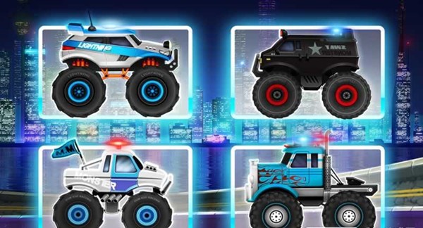 怪物卡车警察赛车 怪物卡车警察赛车