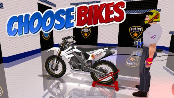 警察自行车特技 警察自行车特技