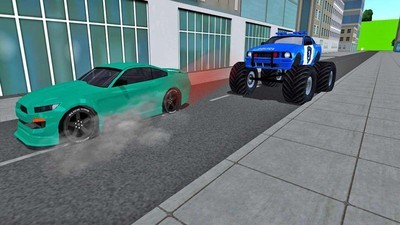 警察卡车驾驶模拟器