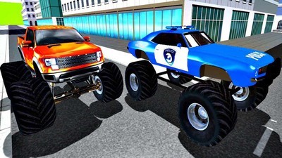 警察卡车驾驶模拟器