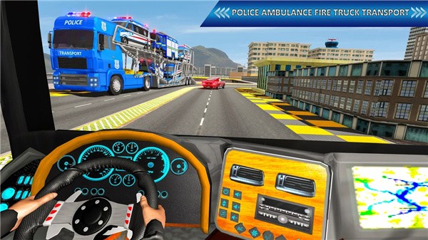 警察消防车运输