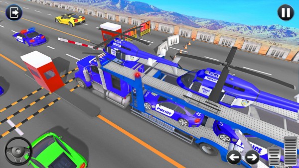 警察卡车运警车